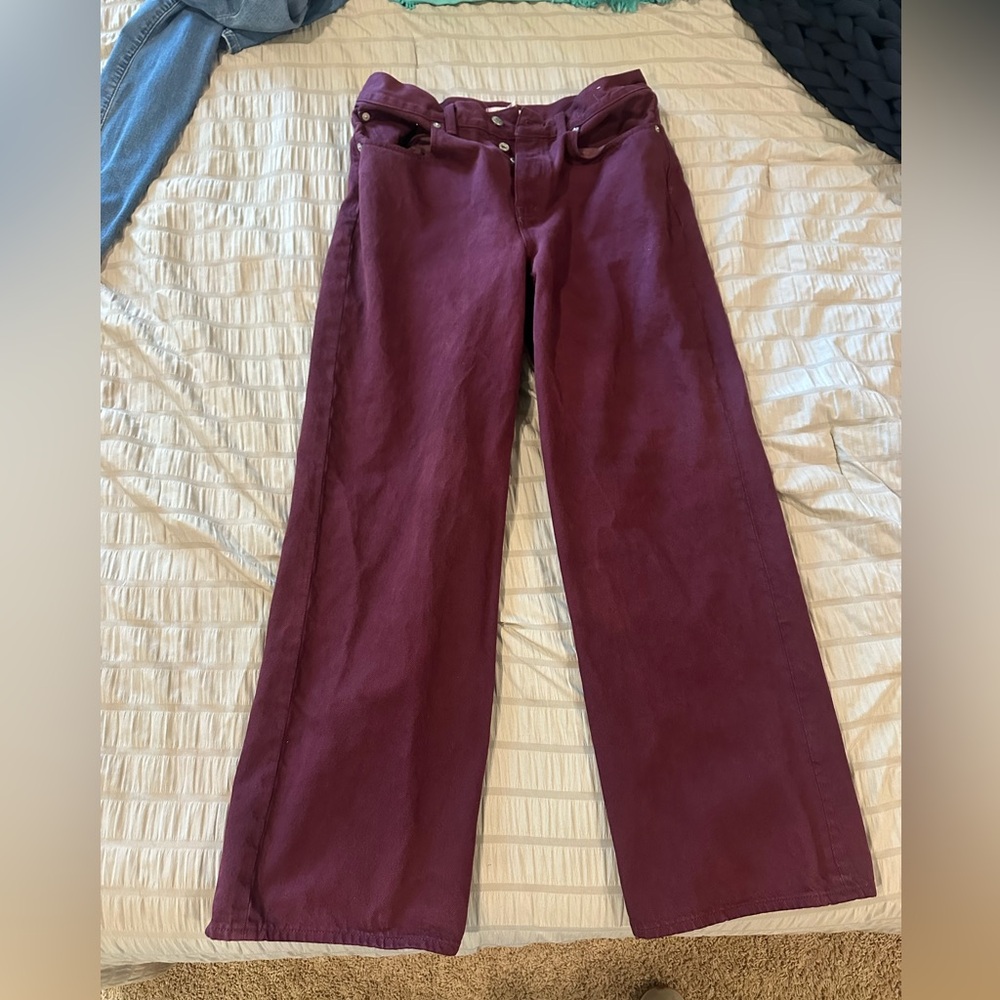 Madewell Women's Low Slung Baggy Jeans